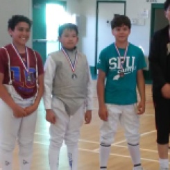 May 2018 Ahmed with his TFA tournament medal
