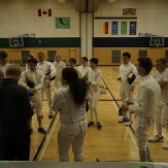 Fenceathon 2019 epee fencers gather for poules